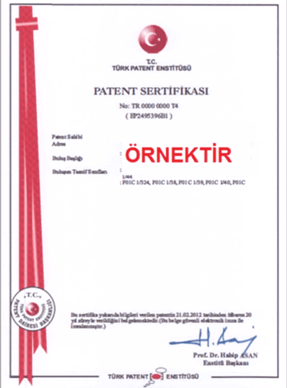 Marka Tescil Belgesi